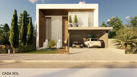 CASA SOL, Condomínio Belas Artes, Anápolis GO. #arquitetura #architecture #alphavilleanapolis #casasemcondominio #casasmodernas #casasdeluxo