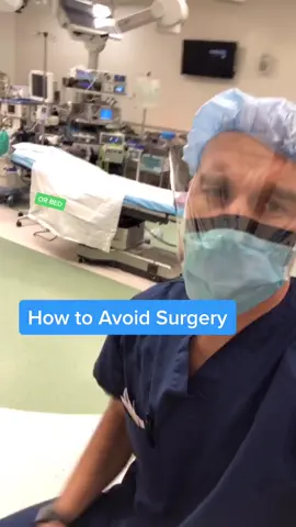 How to Avoid Surgery. #ornurse #surgery #healthy #rest #fyp #foryourpage #foruyou #murse #lifetips #fy #or #featurethis #nutrition