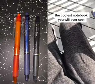 #duet with @nathantriska to those saying the pen is ONLY MADE for that notebook. No lol I have these three and no Rocketbook. #frixion #pens #orange