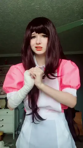 It’s been really rainy recently. It kind of makes staying awake harder lol #danganronpacosplay #mikantsumiki #sdr2cosplay #mikantsumikicosplay