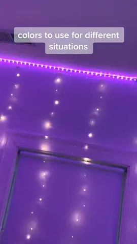colors for different situations (pt. 2 to a vid i did a while back) #foryoupage #ledlights #rosa #tutorial