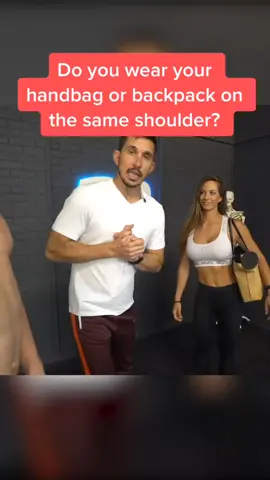 Hey You! Switch up the shoulder you carry your bag on and learn some body awareness! #moveu #jannabreslin #fashion #posture #gucci #wellnesstips