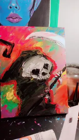 A finger-painted friendo appears ✨