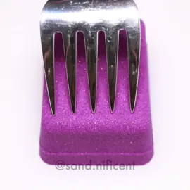 What country are u from? #satisfying #sound #relaxing #sand #kineticsand #asmr #cutting #oddlysatisfying #tiktokpartner #compilation #fork