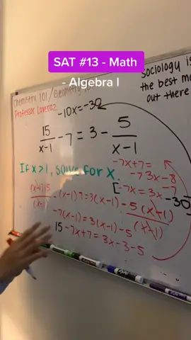 I’m going to go over more intense problems! But this is a problem that  frequently appears on the SAT! #sat #democracyprep #ap #fyp