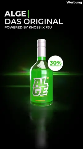 Ihr habt es gewünscht, ich habe es für euch wahr gemacht! ALGE DER DRINK! *Werbung 18+*