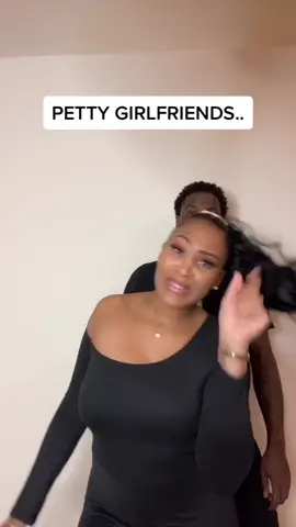 Petty girlfriends be like.... #foryou #viral #fyp #foryoupage #cute #couplegoals #cutecouple #couple #family