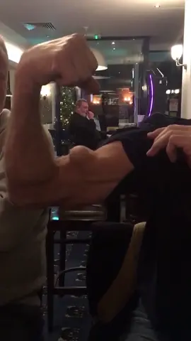 This guy’s biceps are not normal... 😯😯 #fyp #foryou #gym
