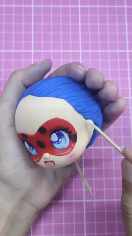 Diy cabelo Ladybug em biscuit 🥰😍 #diys #foryou #tutorial