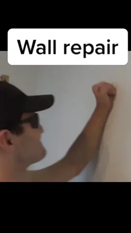Leave my home, son #wallrepair #fyp #funnyaf #stupid #notsmart