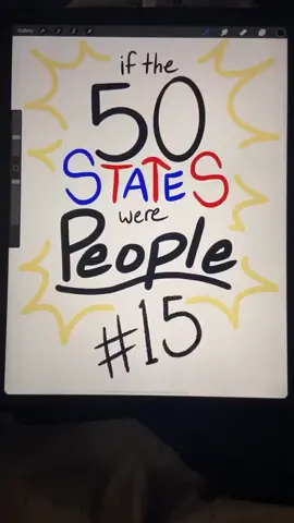 Sweet home Alabama joins the 50 states project! 🤩✍🏻 #art #foryou #fyp #UltraSmoothMoves