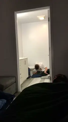 Drunk sleep in the bathroom just hits differently, relatable? #fyp #runnin