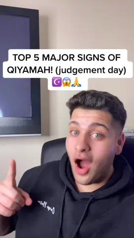 5 MAJOR SIGNS OF QIYAMAH (judgement day)☪️ #fyp #foryou #foryoupage #islam #islamic #muslimtiktok #muslimtings #tiktokindia #pakistani #muslim #4u #uk