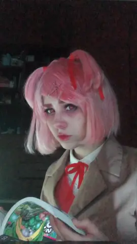 NATSUKI JJBA?? (pls dont flop i liked this video) #natsuki #natsukiddlc #ddlccosplay #natsukicosplay #ddlc #dokidokiliteratureclub #eclipseclabr #fyp