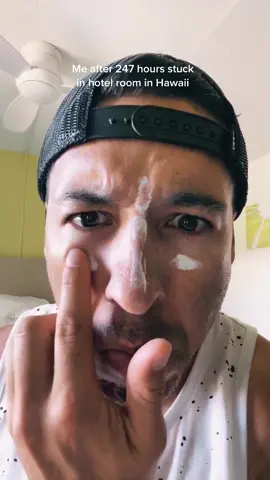 Me after 247 hours going crazy stuck in hotel room in Hawaii #coronavirus #stuck #quarantine #corona #virus #fyp #foryou #funny #viral #hilarious #lol