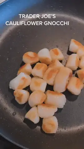 Trader Joe’s cauliflower gnocchi. #howto ￼#healthyrecipe #cookingtips #wellnesstips #traderjoes #quarrantine #musthaves #perfectmeal #eatinaday