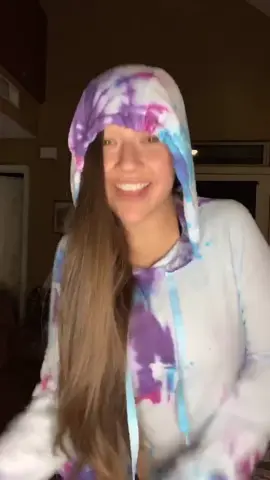 I just wanna show off the hoodie I tie dyed 😂 #hiteverybeat #canttouchthis #macarena #tiedye #quarantine #fyp #trend #strengthtraining