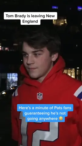 Wonder how these fans are taking the news this morning 😳 #sports #tombrady #fyp #nfl #tuesday