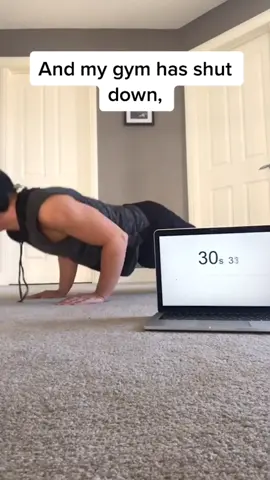 This is kinda hard, but hey works well 🤷‍♂️ #wishmeluck #lifeathome #pushupchallenge #foryou #fyp