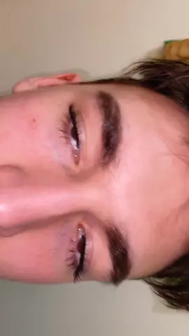 the blink part had me dead😂 but he finally let me do it :) #eyelashes #wishmeluck #makeadrink #coronavirus #quarantine #fypシ #foryou