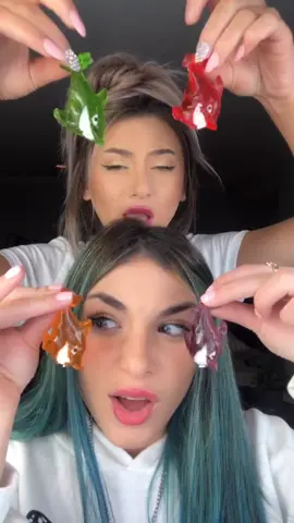 Fishy Fruit Juice Squirts🍊🐠 Comment your least fav fruit ( mine is carrot)🥕