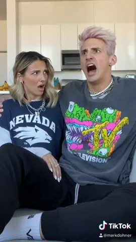 when you’re QuaranChillin’ & she touches your inner thigh 😂😂🔵🔵 (w/ @adeliaclark) #TheSongOfUs #PlayByPlay