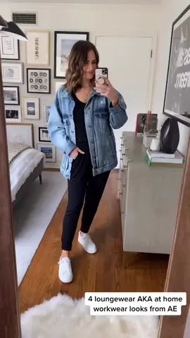 At home workwear is the same as my loungewear is the same as my PJs. 🤷🏽‍♀️ Outfits linked on my IG. #fyp #foryou #fashion #outfits #happyathome