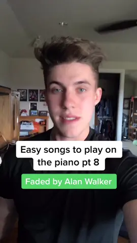 This ones a little tougher but it’s so cool if you can get it! #howto #piano #tutorial #faded #howtoplay #fyp