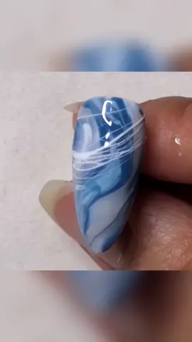Blue style marble nails! #nails #nailart #gelnails #marblenails #whippedcoffee #moreyouknow
