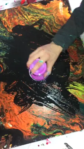 in the process #fyp #art #fluidartwork #zyxcba