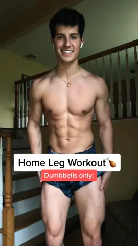 Dumbbell leg workout #homeworkout #stayhome #health #legday #dumbbellworkout #athome