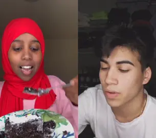 When you got the last peice of cake but someone tries to take it from you #duet with @mattiapolibio #foryou #dueticon
