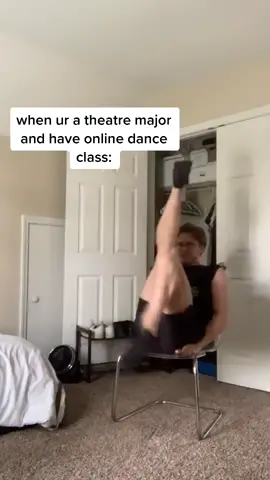 this is my friend tim and this is what we learned today in online dance class:) #onlineschool #theatrekid #broadway #musicaltheatre #dance #help