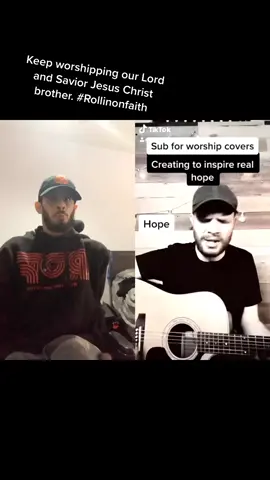 #duet with @nathanchristopher07 #praisethelord #jesuschrist #waymaker #gloytogod #jesuschristislord #worshipsong #rollinonfaith #treanding #fyp #dis