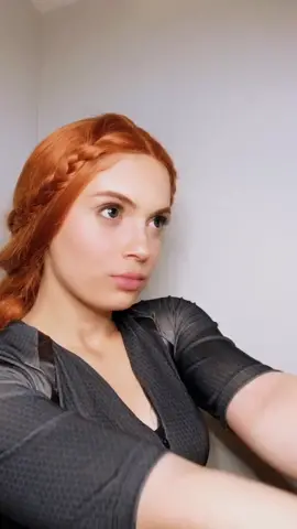Black Widow 🖤 #fyp #foryou #blackwidow #cosplay #distancedance #DecadesofHair #natasharomanoff