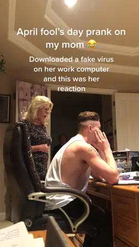 This was too funny not to post sorry 😂 #prank #AprilFools #funny #parents #gotcha #fyp