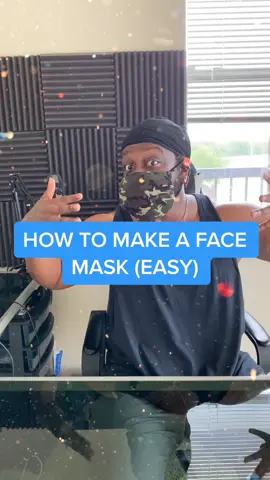 Emergency Face Mask! Stay safe! #art #artist #myart #quickrecipes #facemask #howto #covid19 #easy #cool #xyzbca