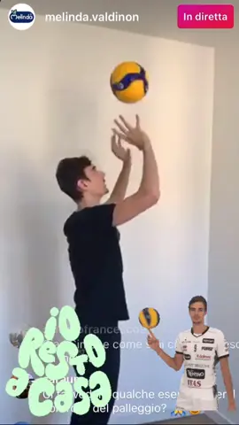 A simple exercise to do at home to improve your setting skills: Simone #Giannelli #TRENTINONELCUORE #trentinovolley