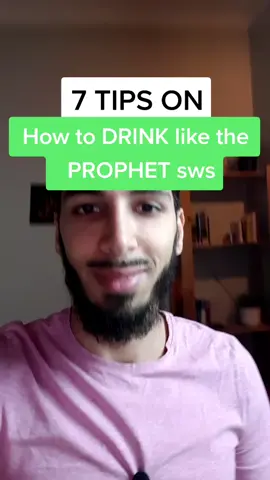 Drink like the Prophet earn Hassanats!             #muslim #prophetmuhammad #sunnat #sunnah #hindumuslim #muslimfyp #fyp #allah #islamictiktok