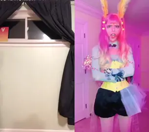 #duet with @lizmyky yup #gay #cosplay #cute #levelup #CookieWithACause #bookclub #fyp #OC #catgirl #mothgirl