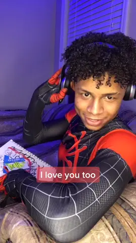 POV miles manages to make it to Gwen’s universe wher she admits her love for him! 🤭💓 #milesmorales #spiderman