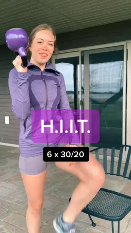 DOES YOUR WORKOUT GOT THAT H.I.I.T? 🏋🏼‍♀️ #hiitworkout #totalbodycircuit #streetworkout #tiktoktrainer #workouttime #kettlebellworkout