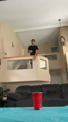 My Cup Trick shot! This perfectly synced with Boy Meets World, I swear I could not make this up!! #trickshot #levelup #hard #cups #happy