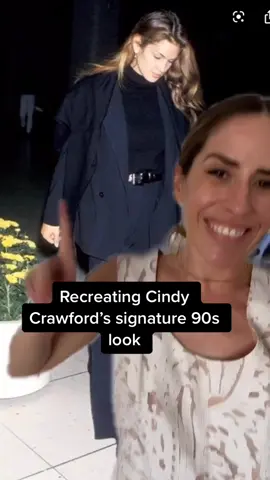 Cindy Crawford goals💥 #TikTokFashion #cindycrawford #howto #fashiontips #fashionhacks #OOTD #myootd #WerkItFromHome #levelup