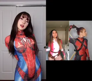 u thought 😭🤣🤣 #duet with @tayamillerr #foryou #spiderman #cosplay
