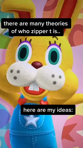 who is zipper t, anyways? #animalcrossing #acnh #zippert #fnaf