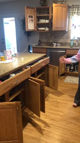 First try on the slamming cupboards￼ ￼door challenge￼.