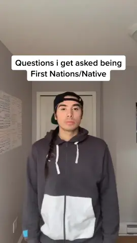 Have you ever got asked any weird questions about your ethnicity? #native #nativeamerican #nativepride #canadalife #tiktokcanada #poutineday #fyp