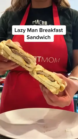 Toasted perfection! My kids loved this. #breakfastsandwich #easybreakfast #breakfastrecipe #eggsandwich #foryourpage #fyp #momclub #MomsofTikTok