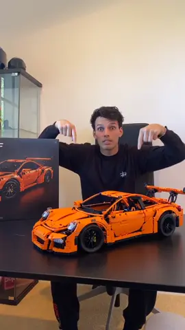 If you build one under 10 hrs I’ll give you $100 #fyp #xyzbca #lego #gt3rs #cars #voiceover #keepingbusy #happyathome #project #supercar #porsche #fun
